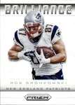 2013 Rob Gronkowski Panini Prizm HOLO SILVER BRILLIANCE #7 New England Patriots