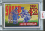 2021 Jackie Robinson Topps Project 70 Snoop Dogg 1955 TOPPS #573 Brooklyn Dodgers HOF