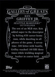 2015 Ken Griffey Jr. Topps GALLERY OF GREATS SEATTLE MARINERS #GG-4 2