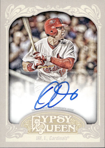 2012 Jon Jay Topps Gypsy Queen AUTO AUTOGRAPH #GQA-JJ St. Louis Cardinals