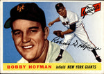 1955 Bobby Hofman Topps #17 New York Giants BV $15