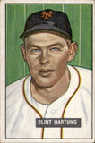 1951 Clint Hartung Bowman #234 New York Giants BV $25