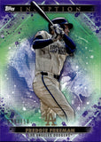 2024 Freddie Freeman Topps Inception PURPLE 99/150 Los Angeles Dodgers #42
