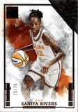2025 Saniya Rivers Panini Impeccable WNBA BRONZE ROOKIE 25/75 #69 Connecticut Sun