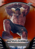 2025 Red Hulk Topps Chrome Marvel Studios ORANGE REFRACTOR 02/25 #BNW-6 Captain America: Brave New World