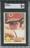 1976 Pete Rose Topps SGC 5 #240 Cincinnati Reds 7529