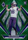 2024 Will Reichard Panini Phoenix GREEN ROOKIE 08/25 RC #247 Minnesota Vikings