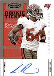 2012 LaVonte David Panini Contenders ROOKIE TICKET AUTO AUTOGRAPH RC #158 Tampa Bay Buccaneers 8