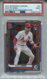 2024 Masyn Winn Bowman Chrome ETCHED IN GLASS VARIATION ROOKIE RC PSA 9 #61 St. Louis Cardinals 0146
