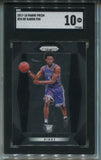 2017-18 De'Aaron Fox Panini Prizm ROOKIE SGC 10 SACRAMENTO KINGS 7668