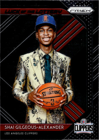2018-19 Panini Rookie of the Year Contenders Shai Gilgeous
