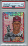 2023 Stan Musial Topps Chrome Platinum Anniversary TOILE CREAM FUCHSIA LAVA REFRACTOR 046/100 PSA 9 #408 St. Louis Cardinals HOF 8937