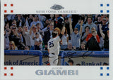 2007 Jason Giambi Topps Chrome WHITE REFRACTOR 406/660 #59 New York Yankees