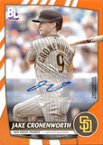 2023 Jake Cronenworth Topps Big League ORANGE AUTO AUTOGRAPH #68 San Diego Padres