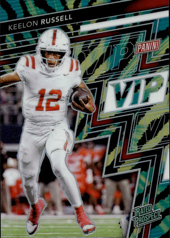 2025 Keelon Russell Panini NSCC VIP GOLD BAJA TIGER RATED PROSPECT #RP7 Alabama Crimson Tide