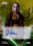 2025 Dafne Keen as Jecki Lon Topps Chrome Star Wars GOLD REFRACTOR DEBUT ROOKIE AUTO 29/50 AUTOGRAPH RC #A-DK The Acolyte