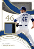 2022 Craig Kimbrel Panini Immaculate PATCH 12/46 RELIC #JN-CR Los Angeles Dodgers