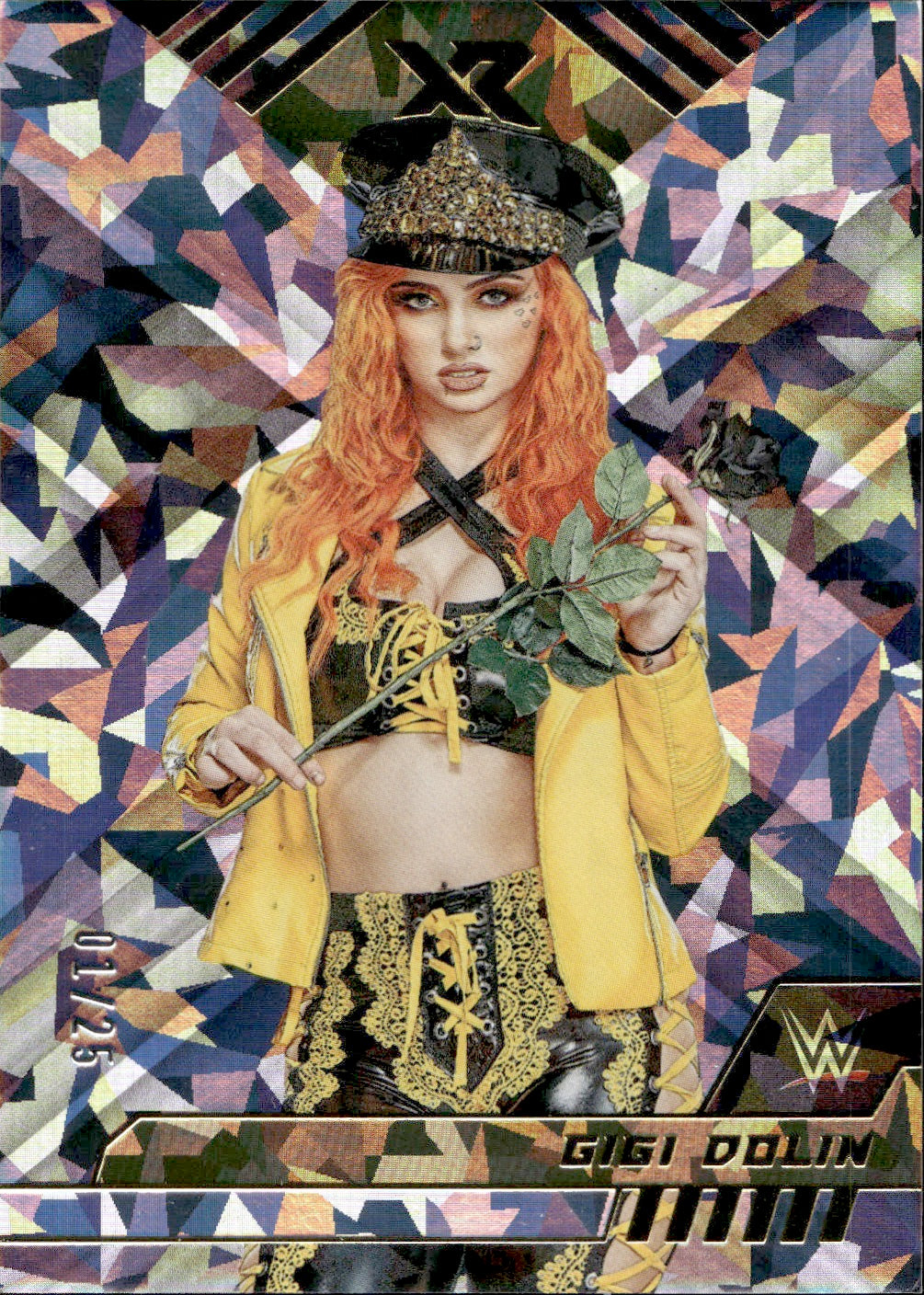 Meari ページ 2023 Gigi Dolin Panini Chronicles WWE XR CRACKED ICE 01/22 #278 NXT