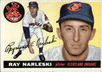 1955 Ray Narleski Topps #160 Cleveland Indians BV $25