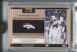 2024 Courtland Sutton Panini One ONE MAN SHOW HOLO GOLD AUTO 05/10 AUTOGRAPH #179 Denver Broncos
