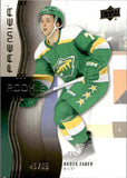 2023-24 Brock Faber Upper Deck Premier GOLD ROOKIE RC 45/65 #104 Minnesota Wild