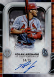 2022 Nolan Arenado Topps Tribute AUTO 54/75 AUTOGRAPH #TA-NA St. Louis Cardinals
