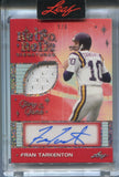 2025 Fran Tarkenton Leaf Glory of the Game RETRO RELIC SIGNATURE JERSEY AUTO 1/6 AUTOGRAPH RELIC #RS-FT1 Minnesota Vikings HOF