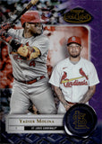 2022 Yadier Molina Topps Gold Label CLASS 2 PURPLE 55/75 #45 St. Louis Cardinals