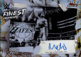 2025 Carmelo Hayes Topps Finest WWE FINEST MOMENTS AUTO AUTOGRAPH #FMS-MEL Friday Night Smackdown