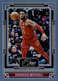 2024-25 Donovan Mitchell Panini One and One BLUE 09/35 #24 Cleveland Cavaliers