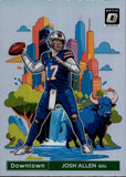 2024 Josh Allen Donruss Optic DOWNTOWN #2 Buffalo Bills *NRMT Surface Check Pictures*