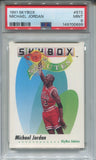 1991-92 Michael Jordan Skybox SALUTES PSA 9 #572 Chicago Bulls HOF 0699