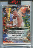2024 Toni Kukoc Leaf Electrum BRONZE AUTO 15/20 AUTOGRAPH #BA-TK1 Chicago Bulls