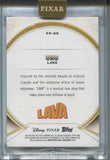2025 Uku Topps Pixar Gold PERFECTION 044/100 #PP65 Lava