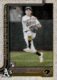 2025 Jacob Wilson Topps Series 1 CONFETTI ROOKIE RC #314 Oakland A's