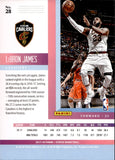 2017-18 LeBron James Panini Status BLUE 027/199 #28 Cleveland Cavaliers