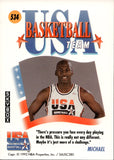 1991-92 Michael Jordan SkyBox BARCELONA #534 Team USA