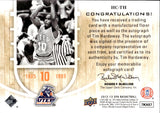 2012-13 Tim Hardaway Upper Deck SP Authentic HOME COURT SIGNATURES AUTO AUTOGRAPH #HC-TH Golden State Warriors HOF