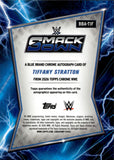 2026 Tiffany Stratton Topps Chrome WWE BLUE BRAND AUTO AUTOGRAPH #BBA-TIF Friday Night Smackdown 2