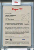 2021 Jackie Robinson Topps Project 70 Snoop Dogg 1955 TOPPS #573 Brooklyn Dodgers HOF