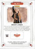 2023 Becky Lynch Panini Chronicles TIMELESS TREASURES 27/99 #TT-7 Monday Night Raw