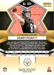 2022 Kenny Pickett Panini Mosaic ORANGE ROOKIE RC #301 Pittsburgh Steelers 1