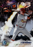 2025 JJ Wetherholt Bowman Chrome ADIOS! REFRACTOR #AD-24 St. Louis Cardinals