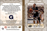 2012-13 Alonzo Mourning Upper Deck Exquisite COLLEGIATE SIGNATURES AUTO 72/99 AUTOGRAPH BOOKLET #CS-AM Miami Heat