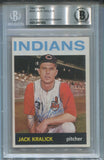 1964 Jack Kralick Topps BAS AUTHENTIC AUTO AUTOGRAPH #338 Cleveland Indians 7958