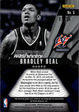 2013-14 Bradley Beal Panini Spectra ORANGE THREADS JERSEY AUTO JERSEY NUMBER 03/15 AUTOGRAPH RELIC #5 Washington Wizards
