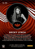 2023 Becky Lynch Panini Chronicles WWE ILLUSIONS BLUE 66/99 #260 Monday Night Raw