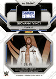 2023 Giovanni Vinci Panini Prizm WWE BLUE SENSATIONAL SIGNATURES AUTO 08/49 AUTOGRAPH #SN-GVC Friday Night Smackdown