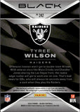 2023 Tyree Wilson Panini Black ROOKIE ROYAL PATCH AUTO 095/199 AUTOGRAPH RELIC RC #242 Las Vegas Raiders