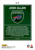 2024 Josh Allen Donruss Optic DOWNTOWN #2 Buffalo Bills *NRMT Surface Check Pictures*